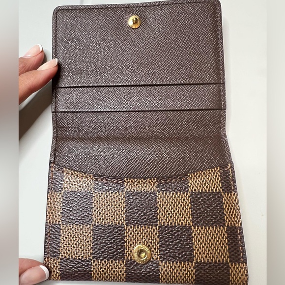 LOUIS VUITTON Damier Ebene Ludlow Wallet - Picture 6 of 7